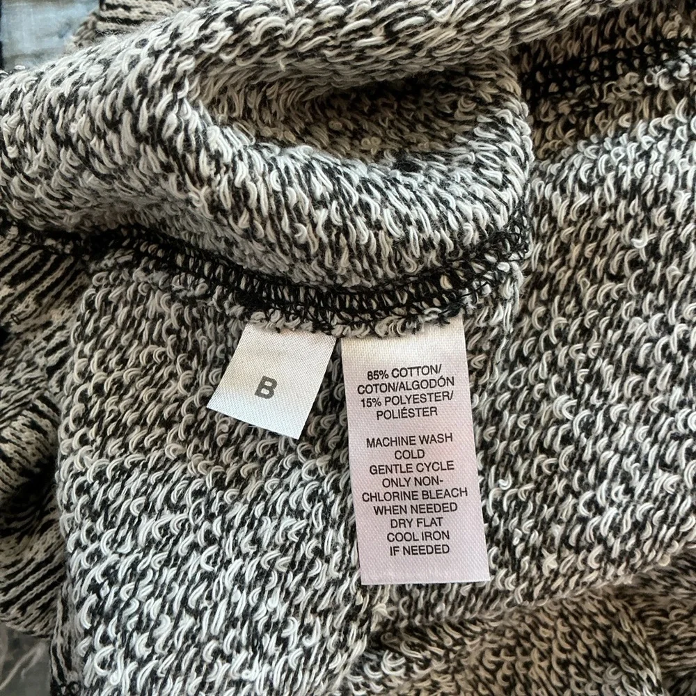 NWT Loft Cotton Blend Print Drawstring Mini Skirt Size Small
